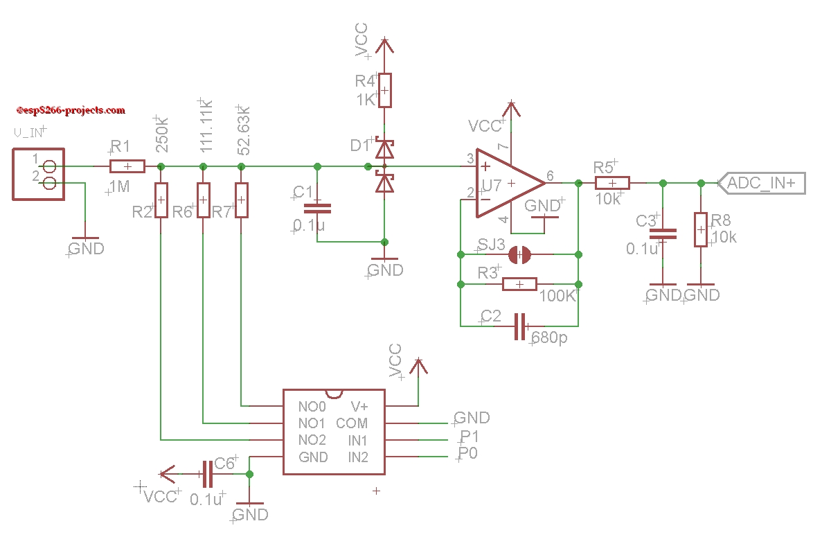 ESP8266 nEXT EVO DevBoard – Part 3 – Analog Extension Board (AN1)